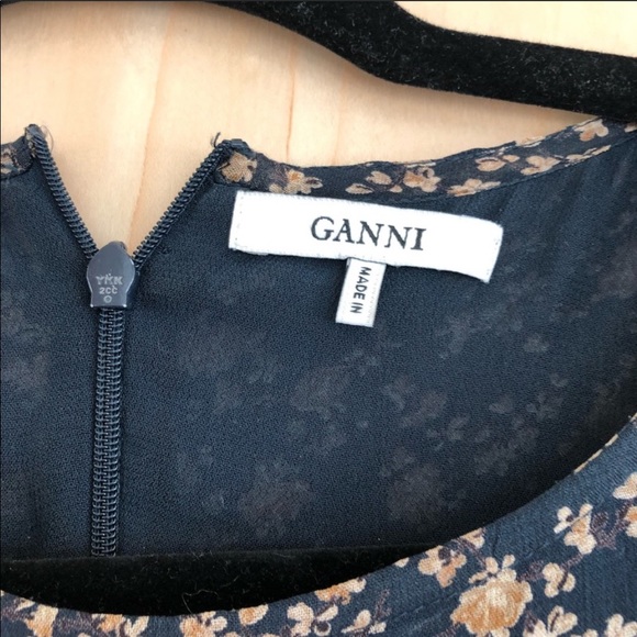 Ganni bell sleeve dress - 34/2 - Picture 7 of 7